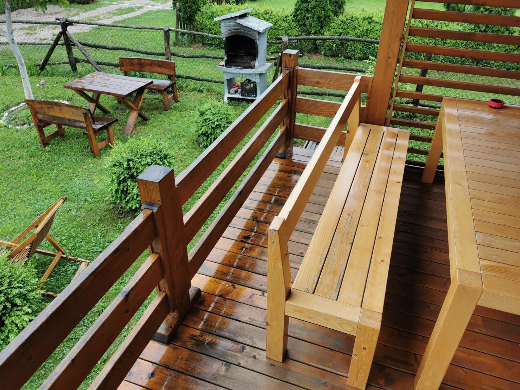 Вилла Wooden House Ripac Бихач Экстерьер фото