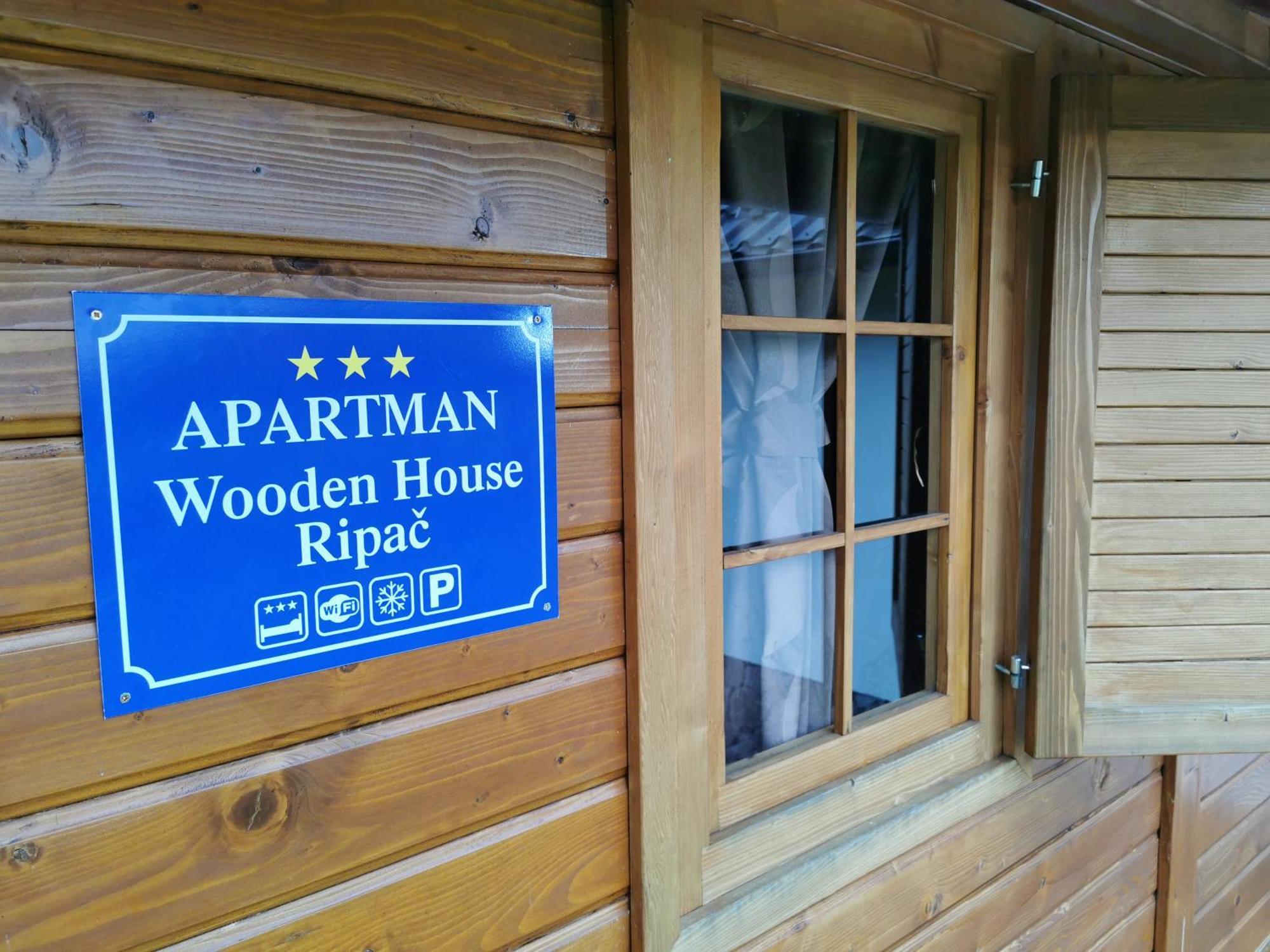 Вилла Wooden House Ripac Бихач Экстерьер фото